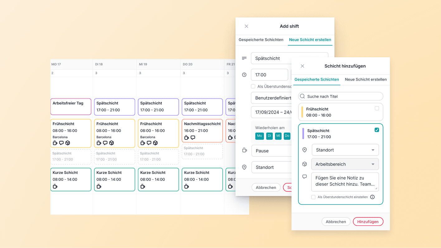 Erleben Sie intelligentere Schichtplanung