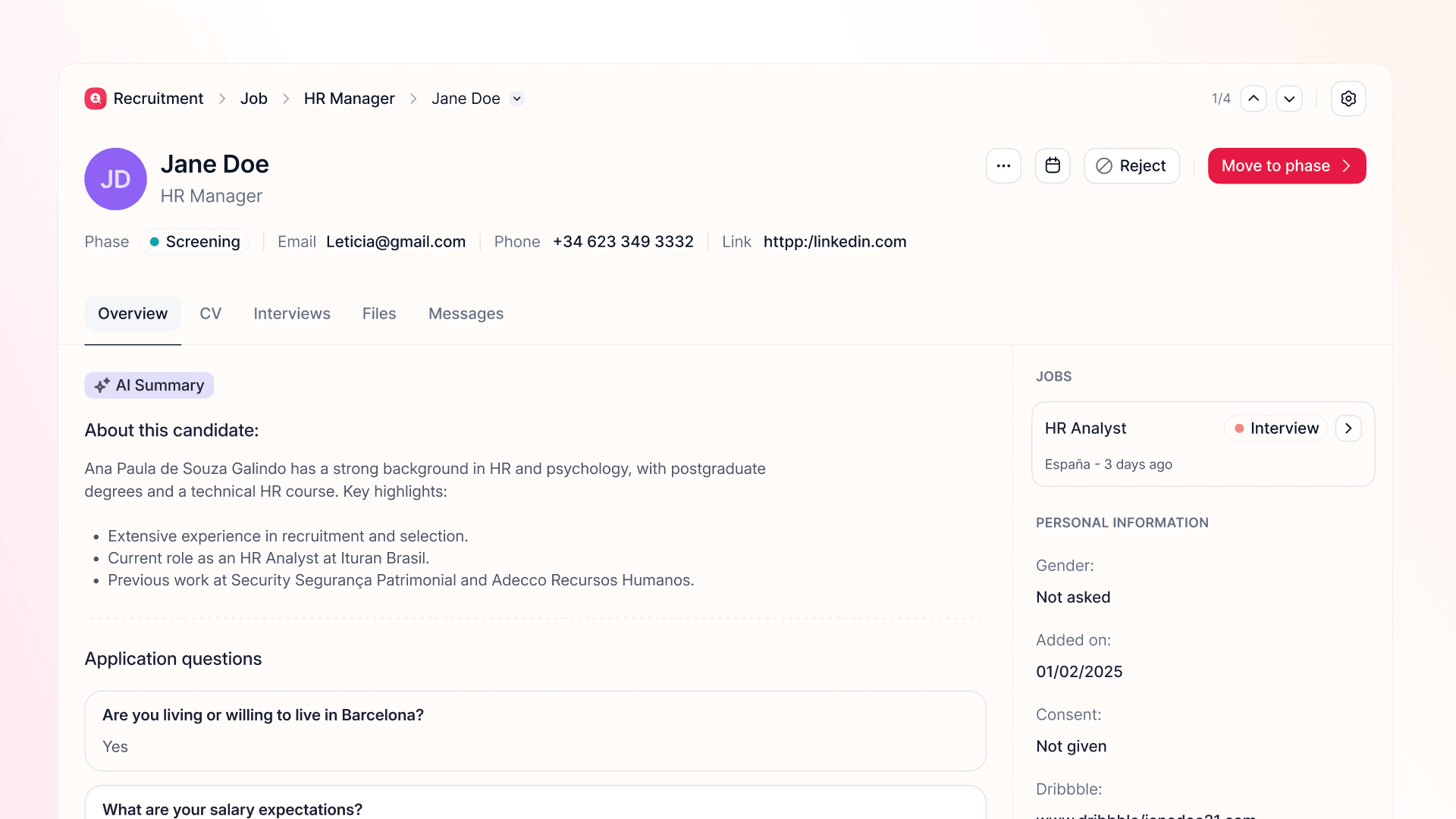 Revolutionieren Sie Ihre Sicht auf Bewerbende