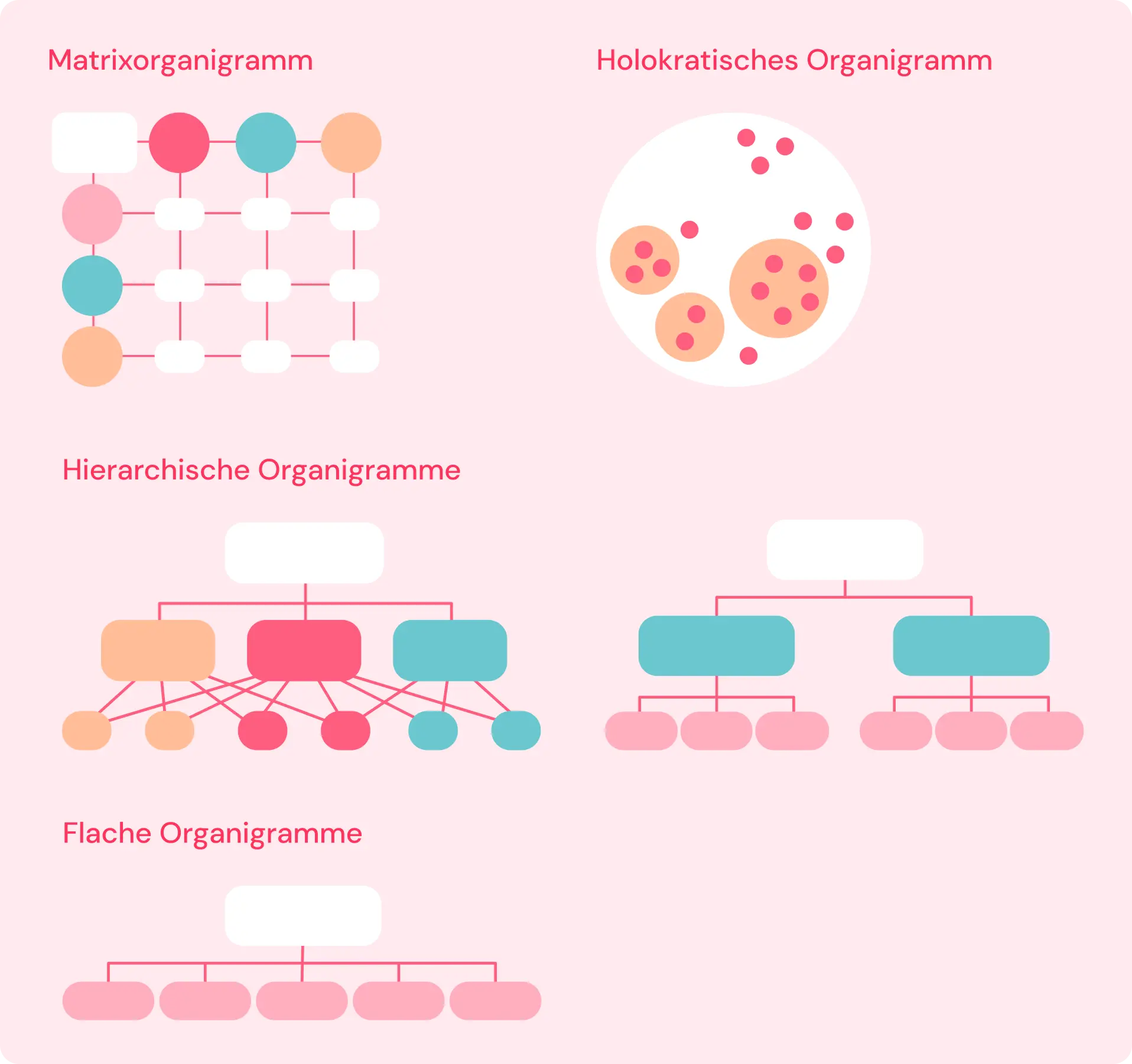 organigrammtypen beispiele