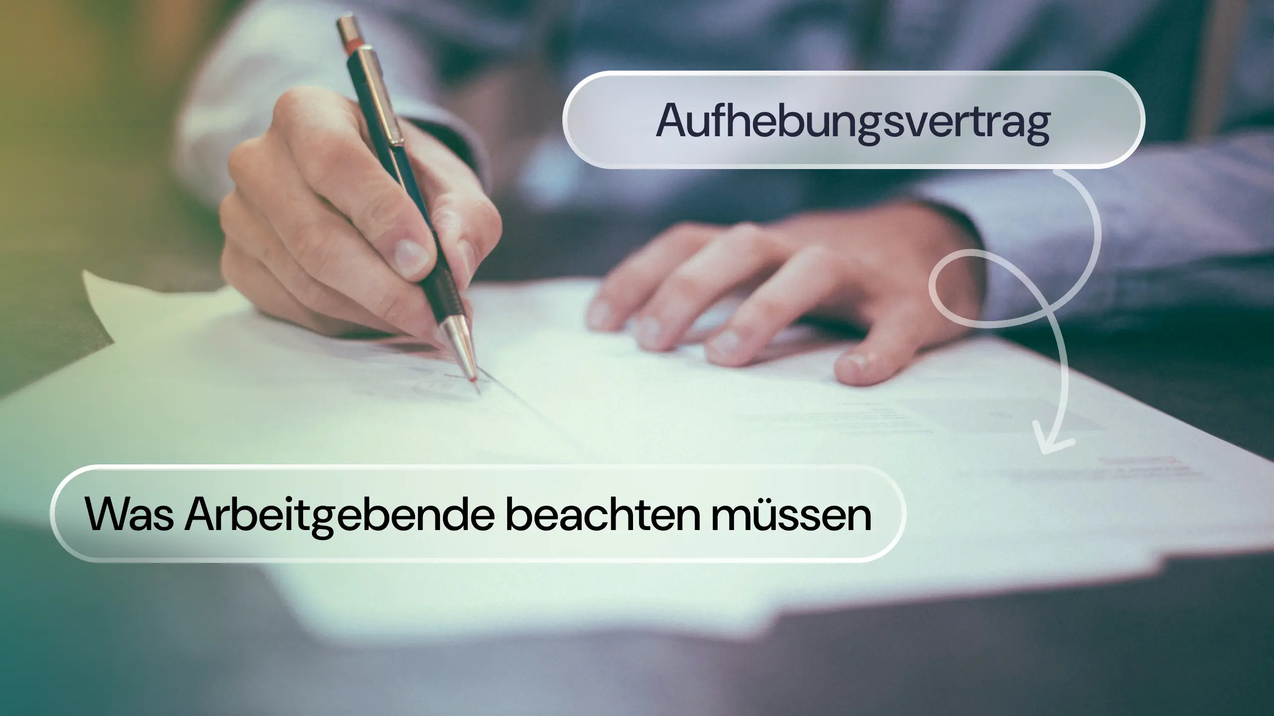 Aufhebungsvertrag