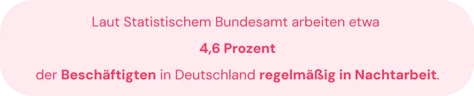Statistik Nachtarbeit