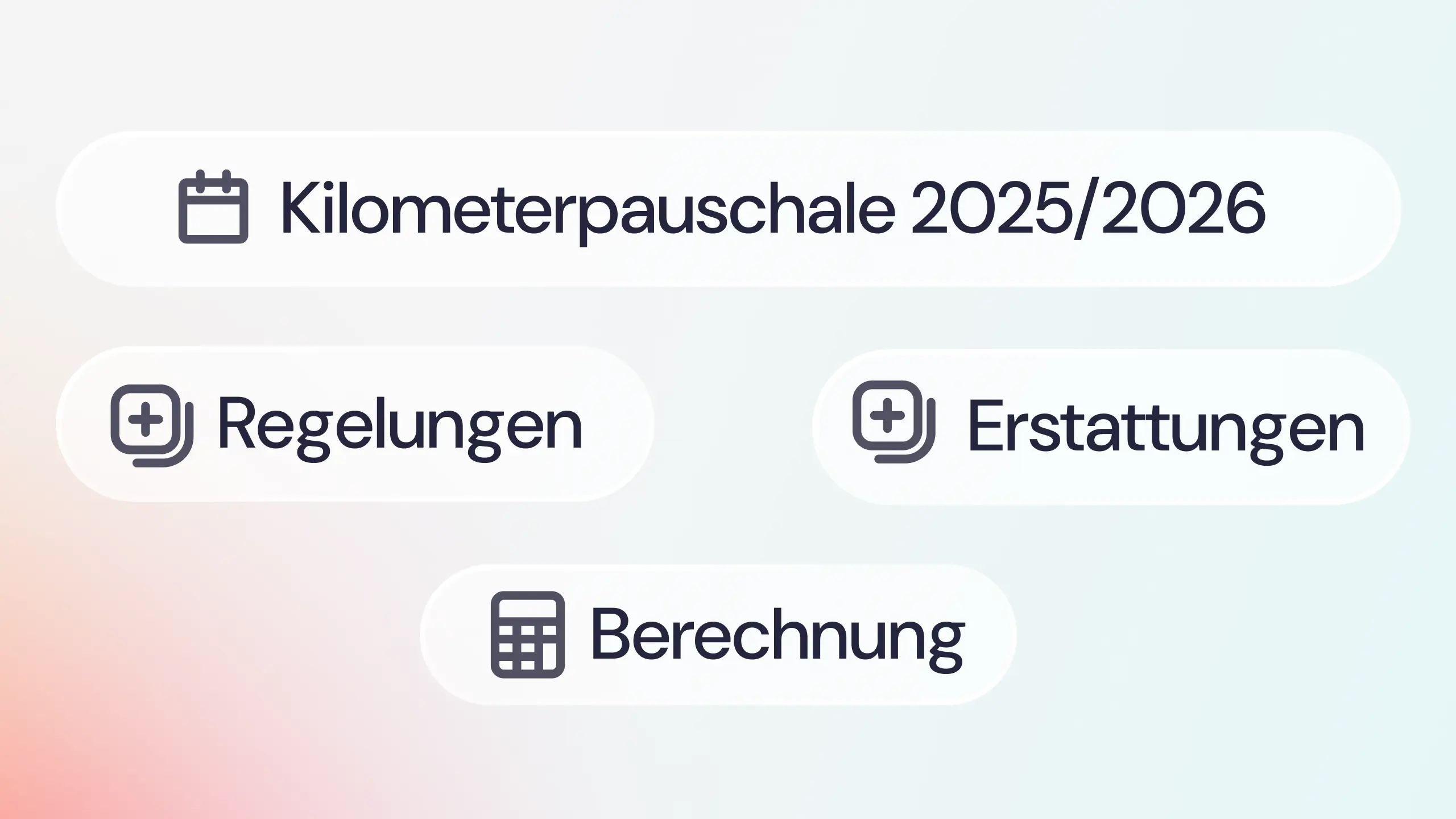 Kilometerpauschale 2025/2026