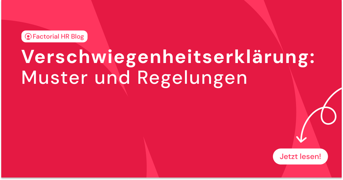 verschwiegenheitserklärung