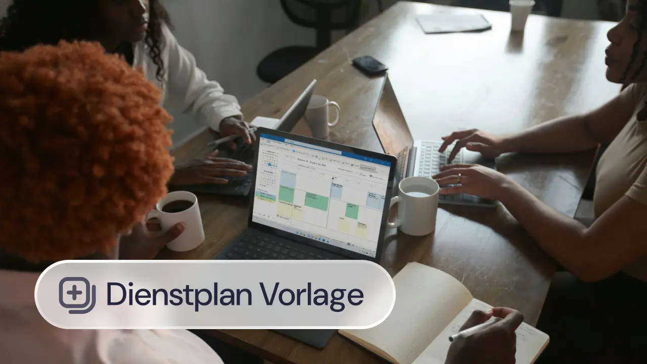 dienstplan excel vorlage