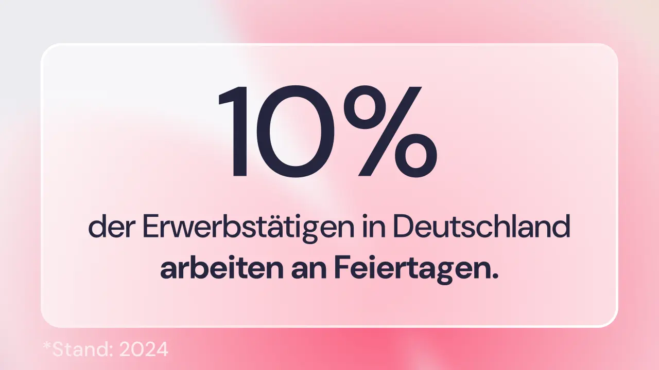 arbeiten am feiertag