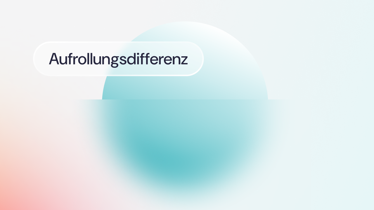 aufrollungsdifferenz