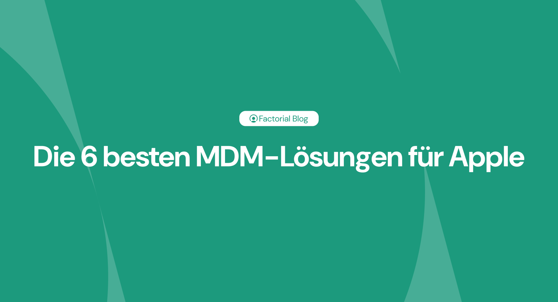 Die 6 besten MDM-Lösungen für Apple