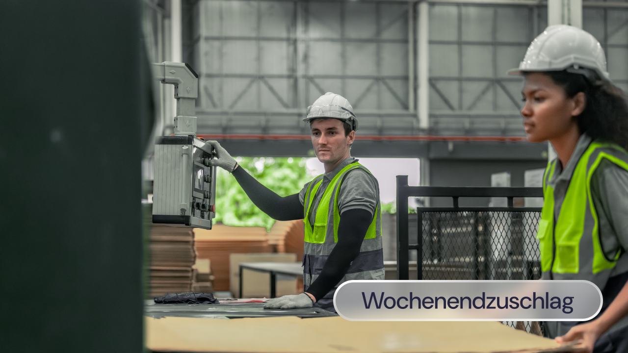 Wochenendzuschlag